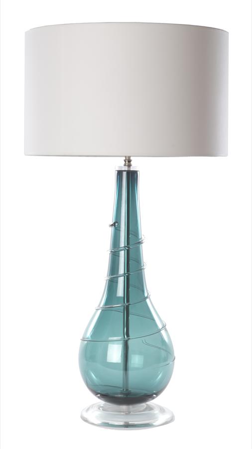 Ladda upp bild till gallerivisning, Ninevagh Table Lamp Turquoise

