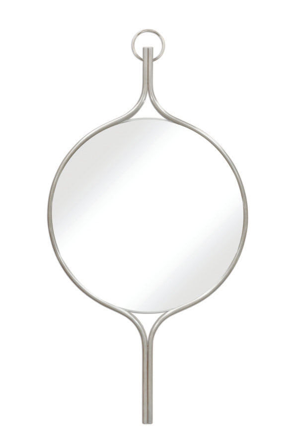 Matthew Mirror Antique Silver