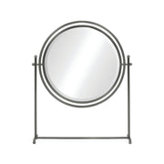 Sandrine Round Tilt Dressing Mirror Antique Bronze