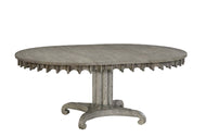 Longwood Oval Extending Dining Table Greyed Oak Default Title