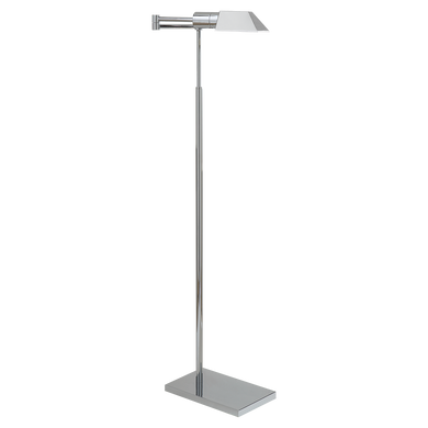 Studio Swing Arm Floor Lamp in Polished Nickel