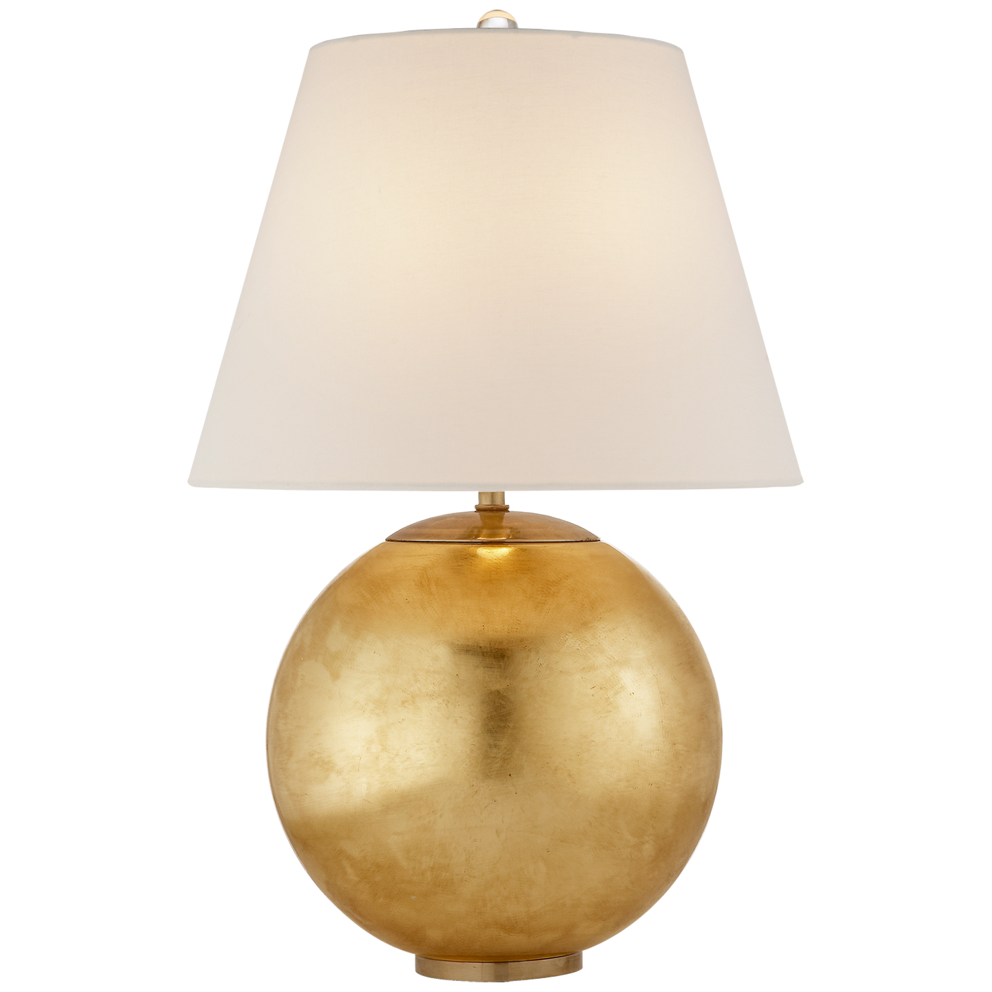 Ladda upp bild till gallerivisning, Morton Table Lamp in Gild with Linen Shade
