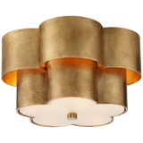 Arabelle Flush Mount in Gild with Frosted Acrylic