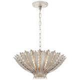 Hampton Medium Chandelier in Burnished Silver Leaf