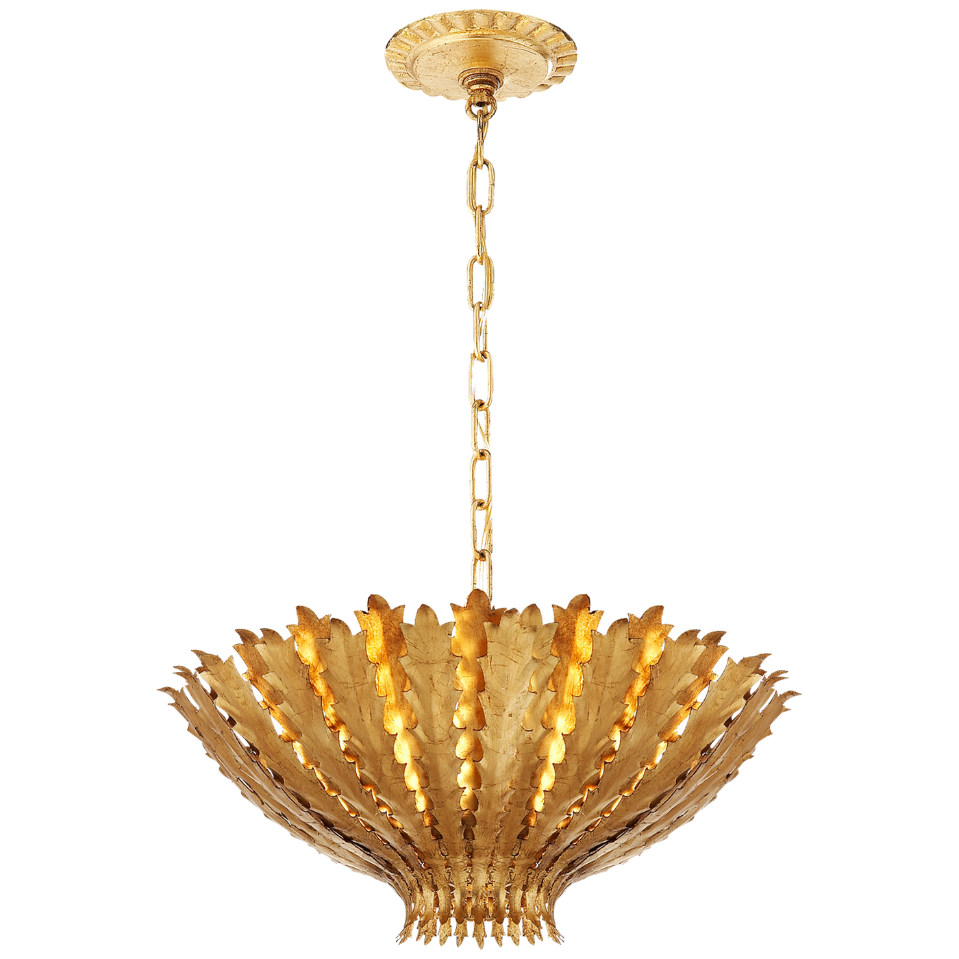 Hampton Medium Chandelier in Gild