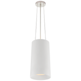 Halo Tall Hanging Shade in Matte White