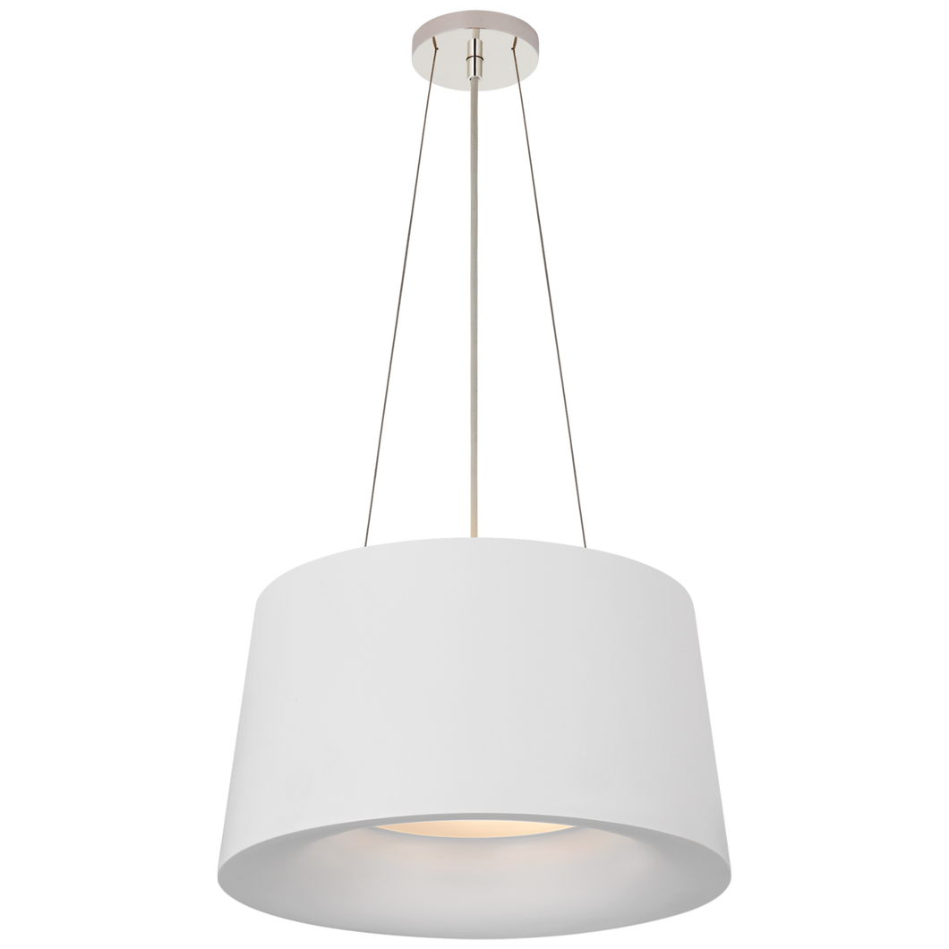 Halo Small Hanging Shade in Matte White