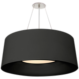 Halo Medium Hanging Shade in Matte Black