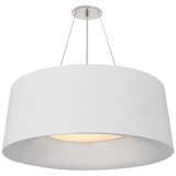 Halo Medium Hanging Shade in Matte White
