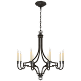 Mykonos Medium Chandelier in Aged Iron