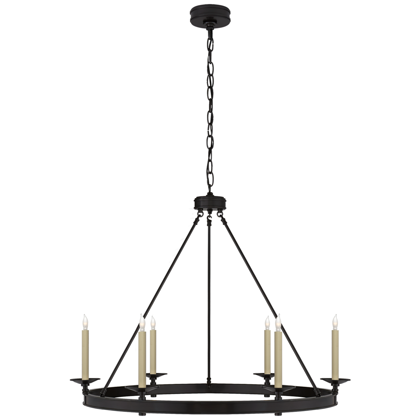 Launceton Ring Chandelier in Bronze