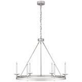 Launceton Ring Chandelier in Polished Nickel