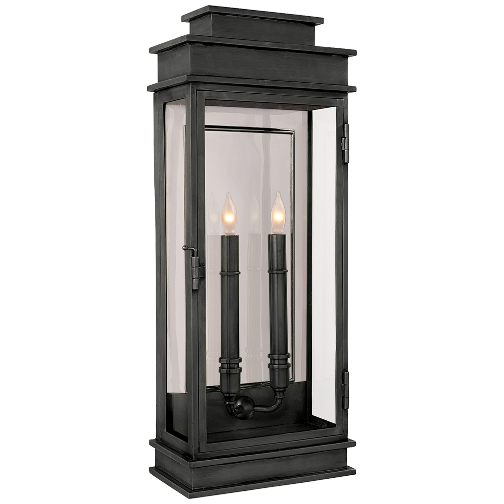 Linear Lantern Tall in Bronze