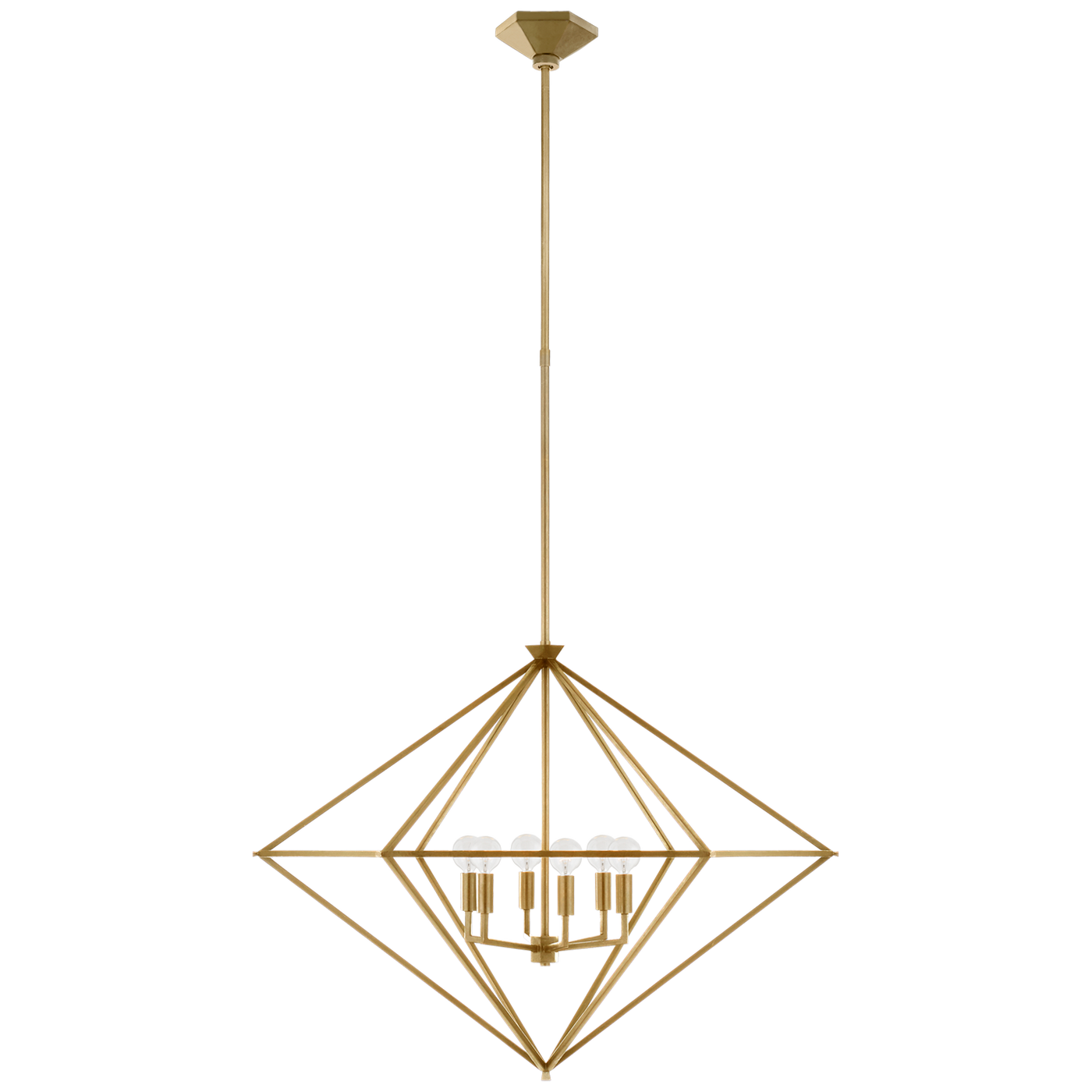 Afton Large Lantern in Gild
