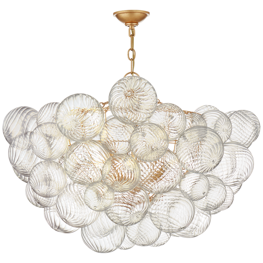 Talia Large Chandelier in Gild — Julie Neill for Visual Comfort & Co.
