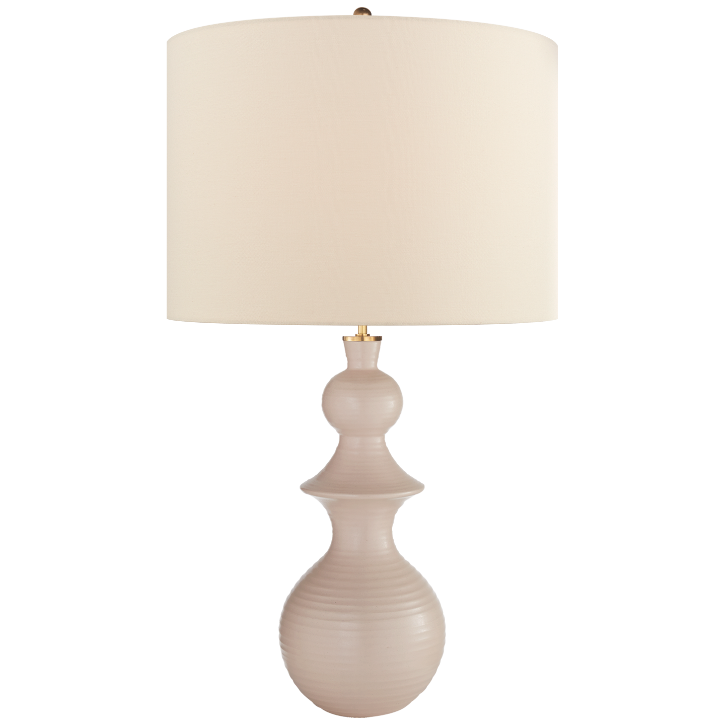 Lade das Bild in den Galerie-Viewer, Saxon Large Table Lamp in Blush with Linen Shade
