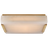 Antique-Burnished Brass With Alabaster