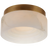 Antique-Burnished Brass With Alabaster