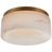Antique-Burnished Brass With Alabaster