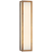 Hand-Rubbed Antique Brass With White Glass