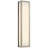 Polished Nickel With White Glass