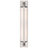 Polished Nickel With White Glass