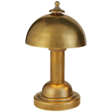 Totie Task Lamp in Hand-Rubbed Antique Brass