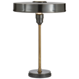 Carlo Table Lamp in Bronze and Hand-Rubbed Antique Brass