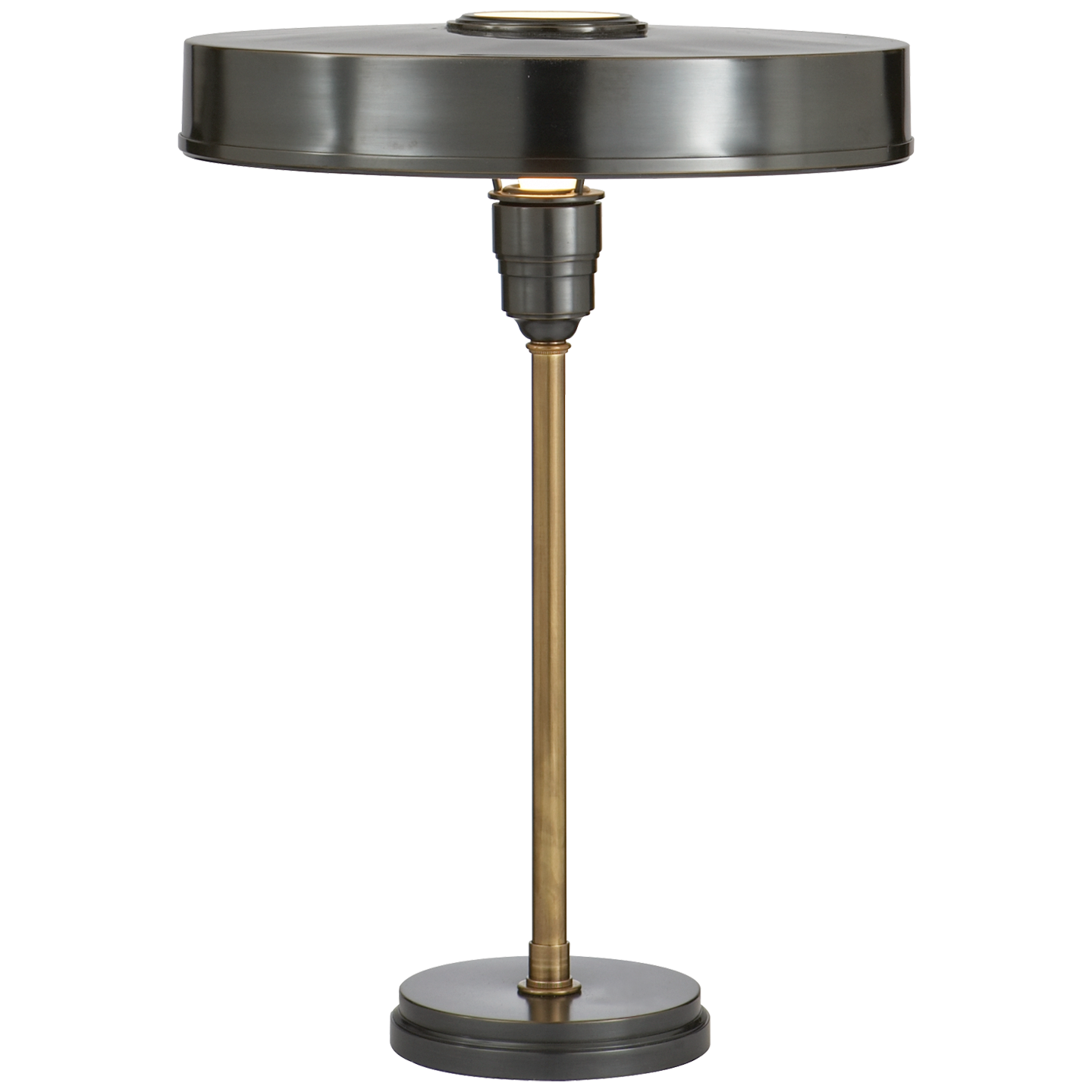 Lade das Bild in den Galerie-Viewer, Carlo Table Lamp in Bronze and Hand-Rubbed Antique Brass
