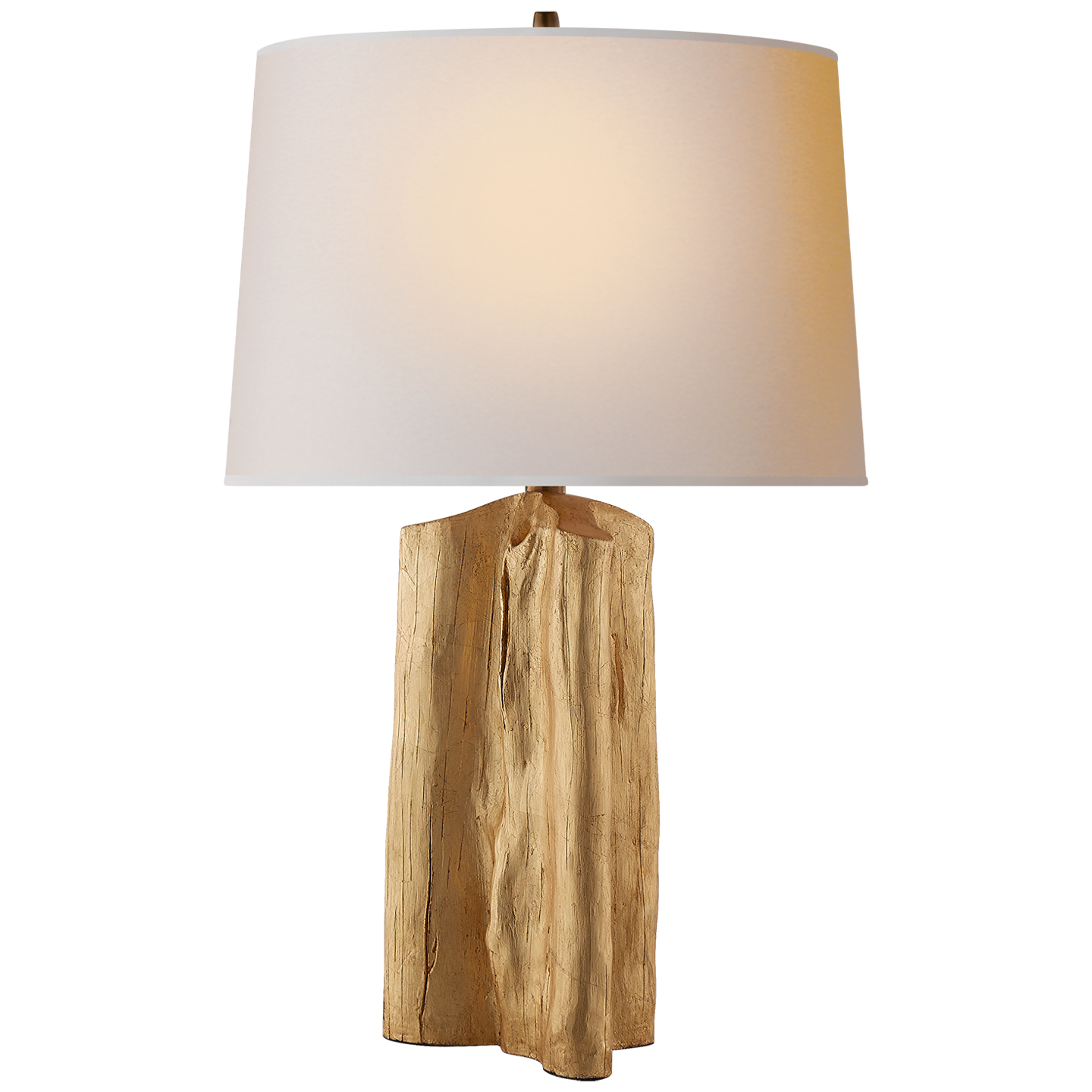 Lade das Bild in den Galerie-Viewer, Sierra Buffet Lamp in Gild with Natural Paper Shade
