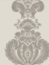 Cole and Son Tapet Baudelaire Grey & Silver