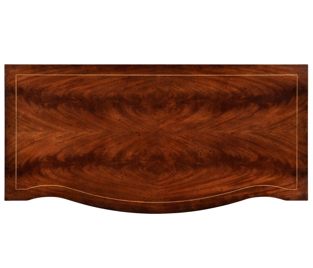Side Cabinet Bowfront Georgian