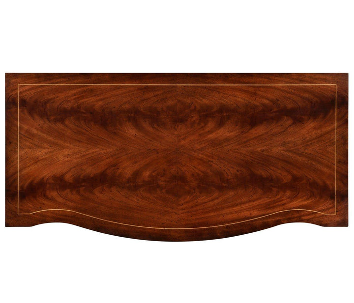 Side Cabinet Bowfront Georgian
