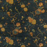 Oriental Bird Velvet Tyg