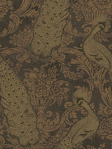 Cole and Son Tapet Byron Black & Gold