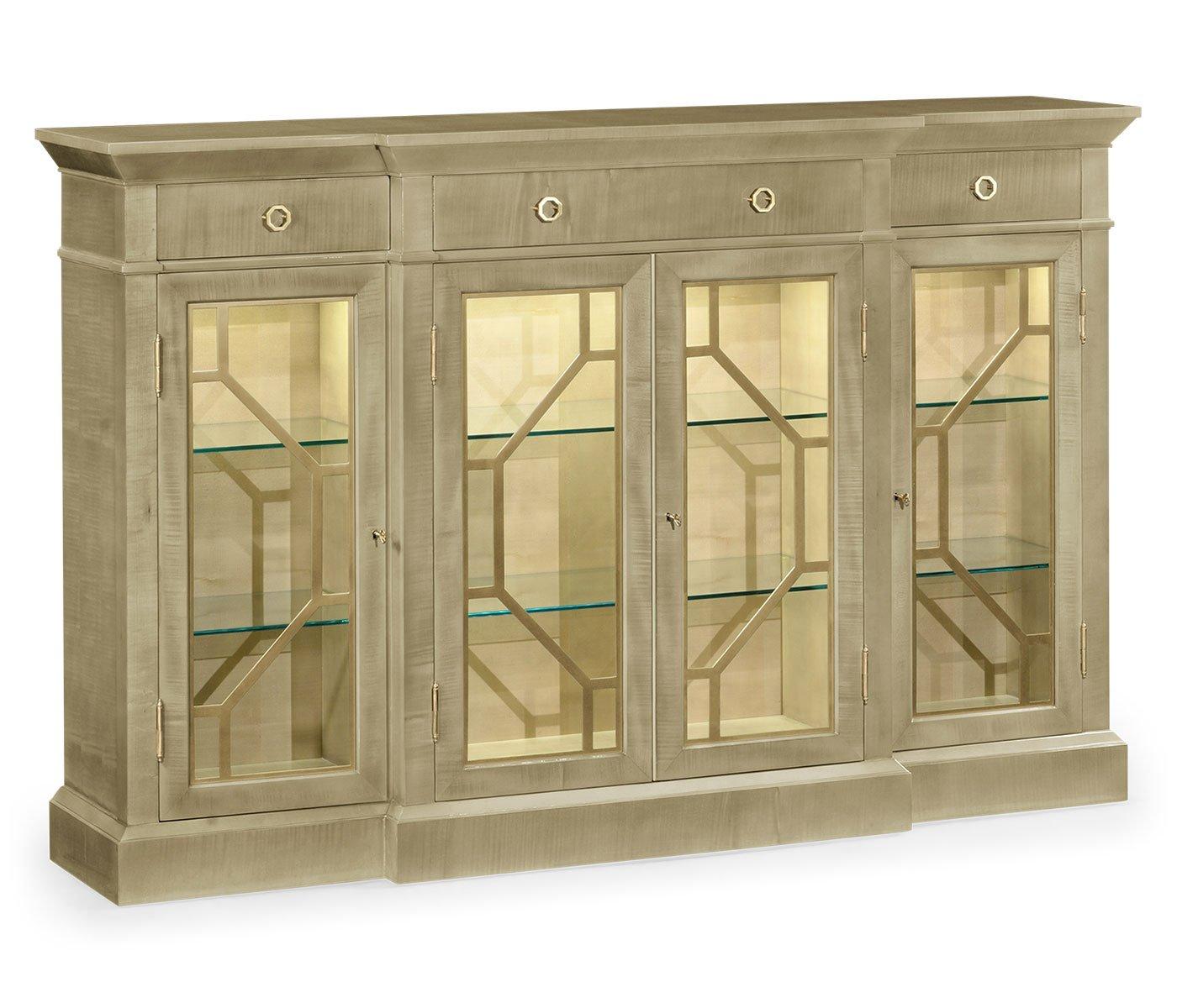Load image into Gallery viewer, Four-Door Display Cabinet Art Deco
