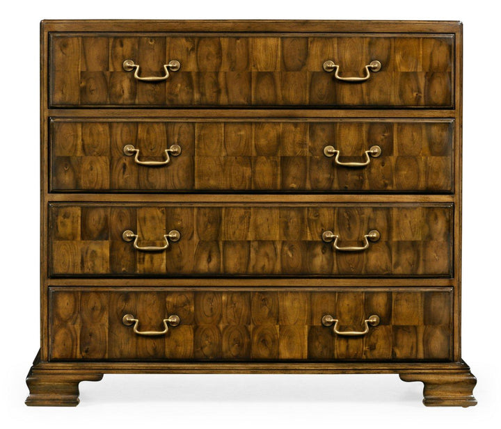 Chest of Drawers Chippendale Honey Walnut