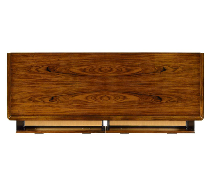 Chest of Drawers Moderne High Lustre Santos Rosewood