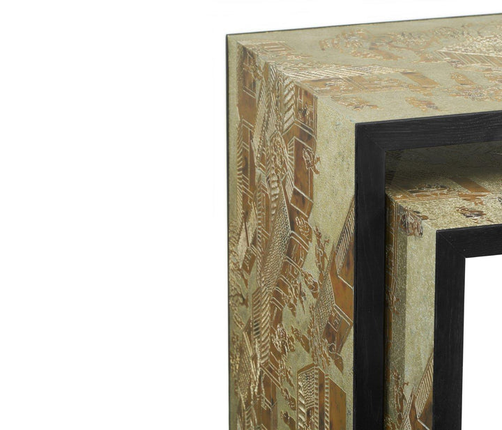 Nest of Tables Chinoiserie Style