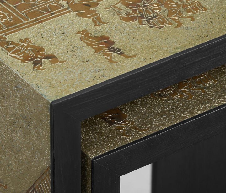 Nest of Tables Chinoiserie Style