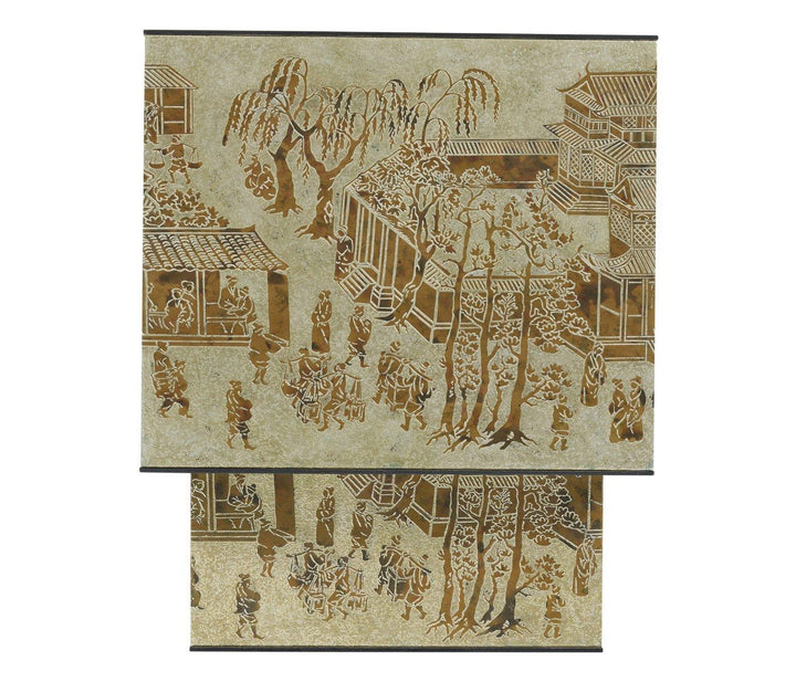 Nest of Tables Chinoiserie Style