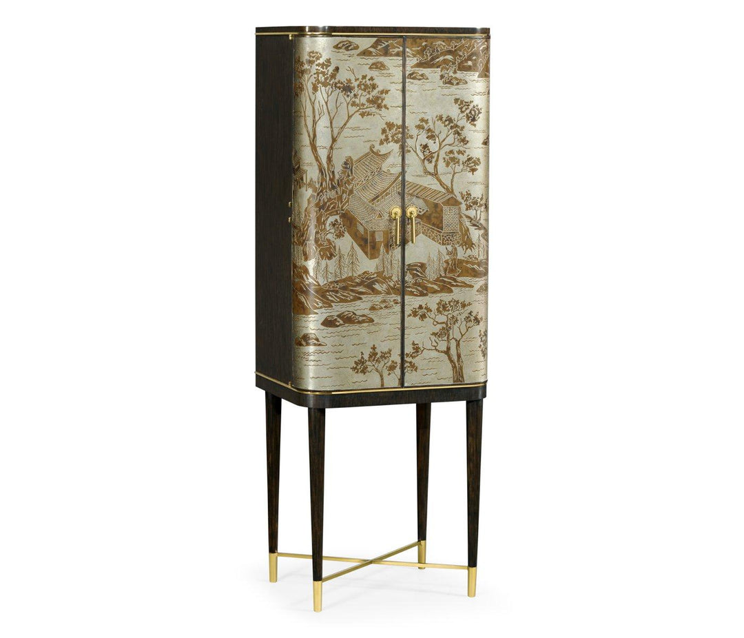 Drinks Cabinet Chinoiserie Style