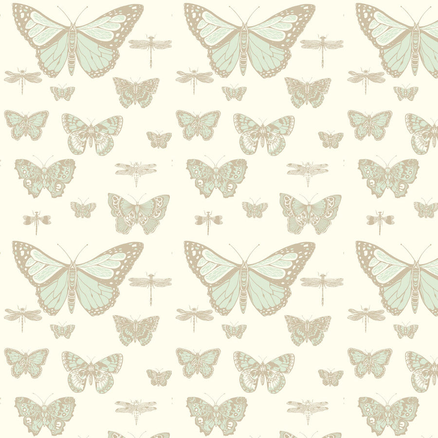 Butterflies & Dragonflies Tapet