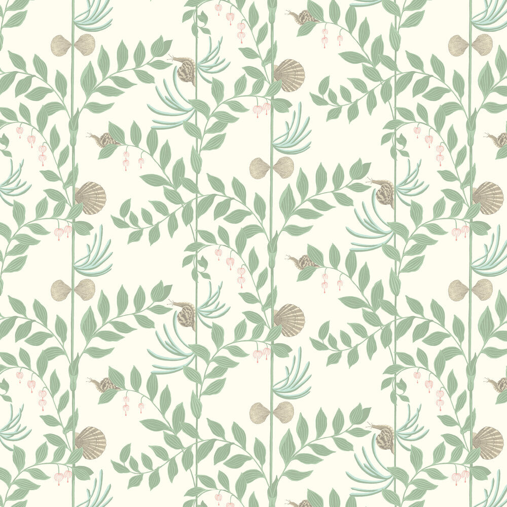 Cole and Son Tapet Secret Garden Soft Green