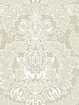 Cole and Son Tapet Coleridge Linen & White