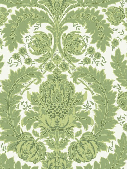Cole and Son Tapet Coleridge Green & Ivory