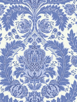 Cole and Son Tapet Coleridge Blue & White