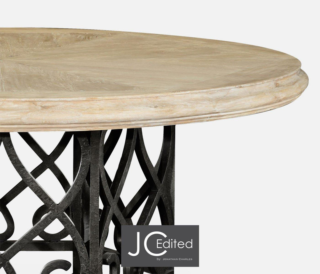 Round Dining Table Wrought Iron