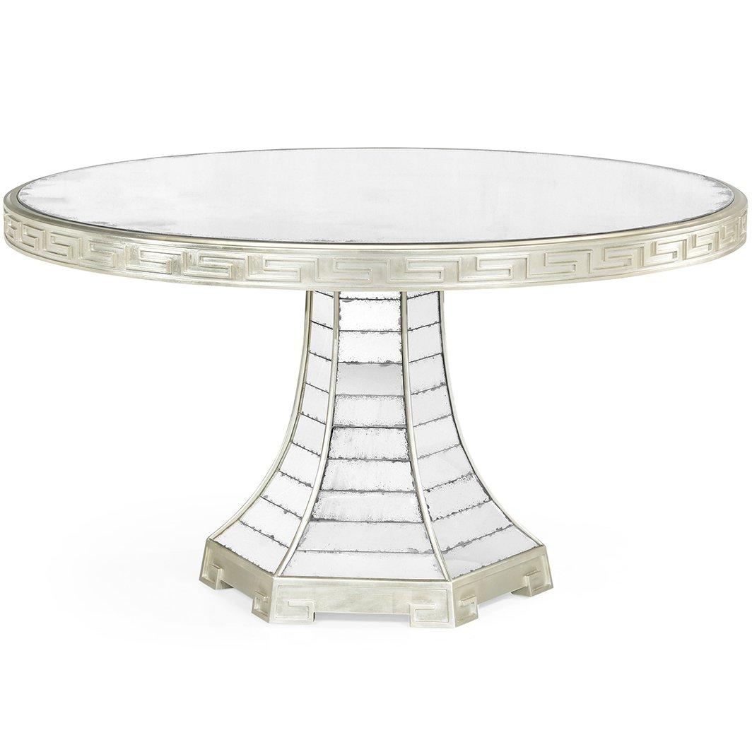 Load image into Gallery viewer, Round Mirrored Dining Table
