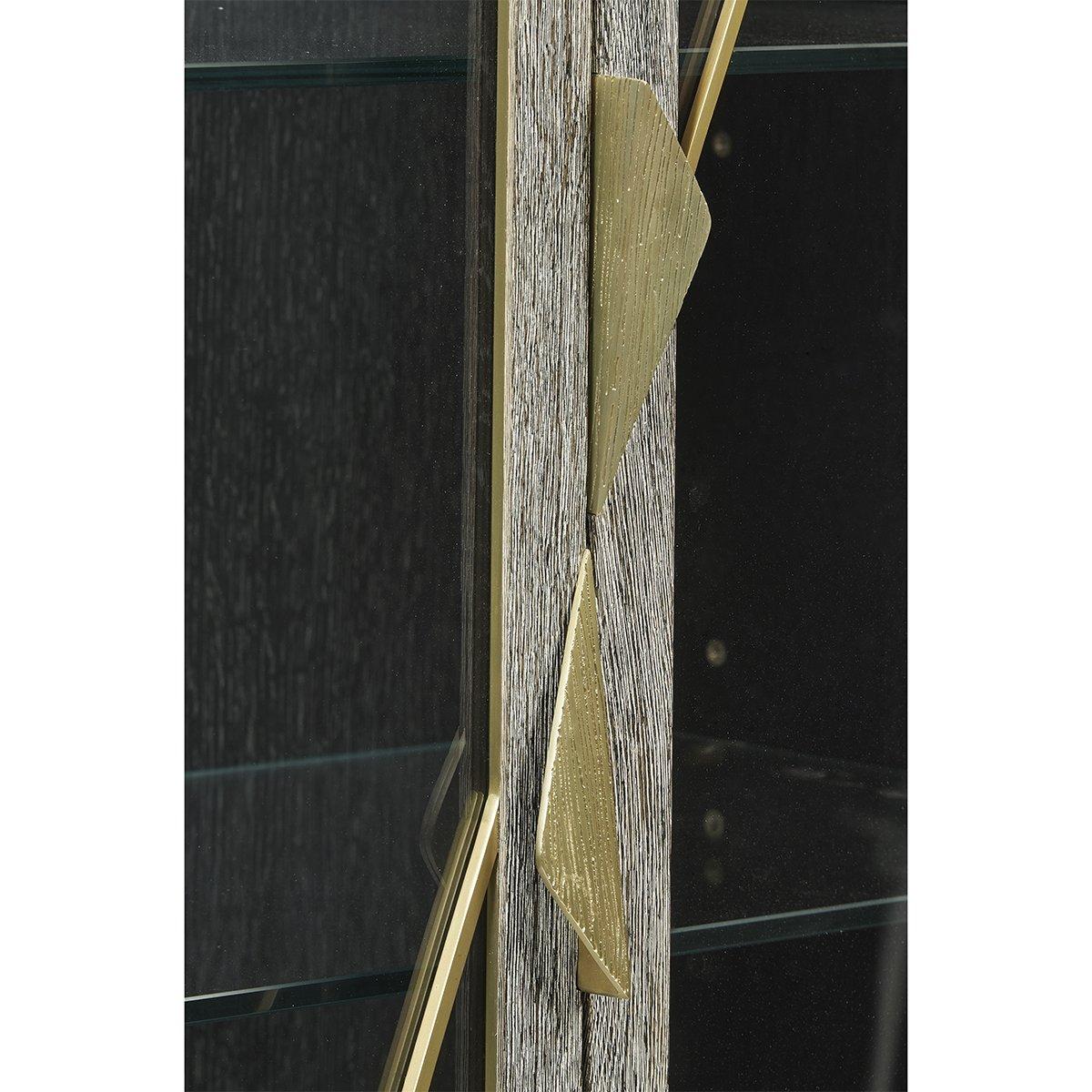 Lataa kuva Galleria-katseluun, Vitriinin siirtymäkaappi - tumma ranskalainen tammi

